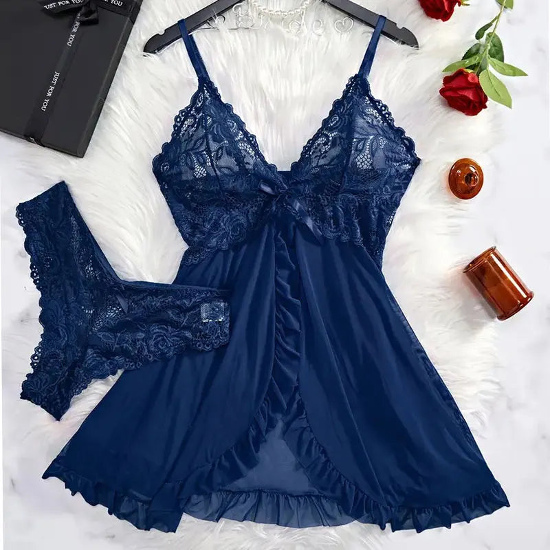 Ensemble Lingerie Femme – robe de Nuit & String