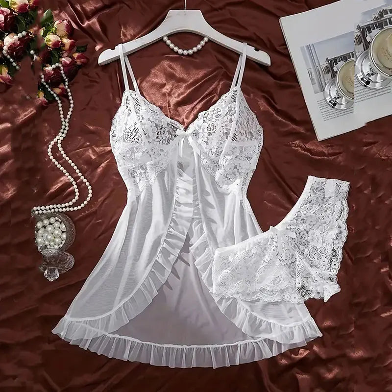 Ensemble Lingerie Femme – robe de Nuit & String
