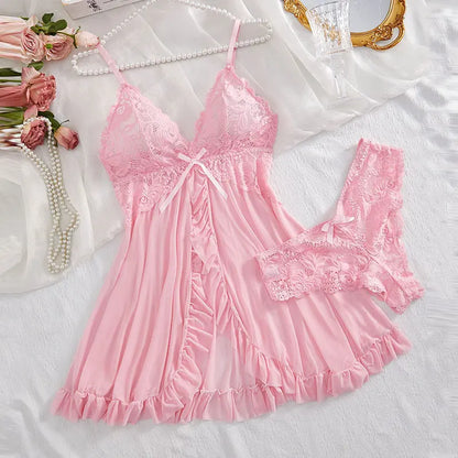 Ensemble Lingerie Femme – robe de Nuit & String