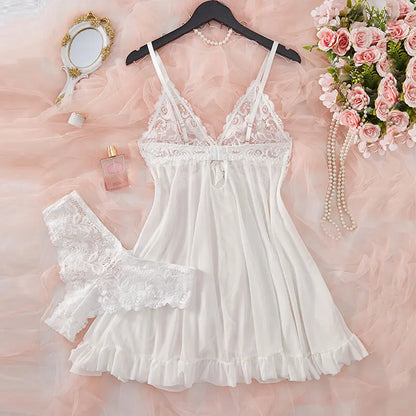 Ensemble Lingerie Femme – robe de Nuit & String