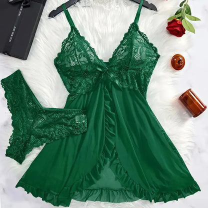 Ensemble Lingerie Femme – robe de Nuit & String