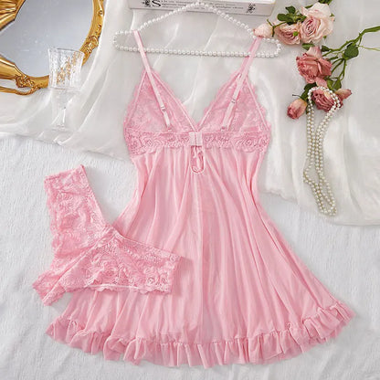 Ensemble Lingerie Femme – robe de Nuit & String