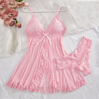 Ensemble Lingerie Femme – robe de Nuit & String
