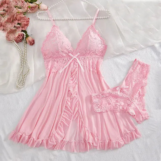 Ensemble Lingerie Femme – robe de Nuit & String